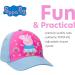 Hasbro Peppa Pig Girls Baseball Cap 2-Pack - Blue/Pink, 2-4T - Buy Online on GoSupps.com