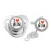 Romida baby pacifier nipple baby soft pacifier baby pacifier newborn dummy pacifier day & night pacifier bpa-free pacifier made of silicone silver m