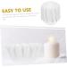 Homsfou 300 pcs Wax Paper Inserts - Reusable Wax Heating Inserts Food-Grade Silicone Coated Fragrant White Glaze Perfect for International Shipping - Buy Online on GoSupps.com