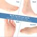Gel Blister Bandages for Feet - 20ct Hydrocolloid Waterproof Cushions for Heel Toe & Foot Relief - Buy Online on GoSupps.com