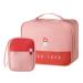 2Stk medication bag Large capacity medical emergency pocket empty waterproof medicine storage bag portable medication bag for home office travel (pink)