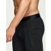 TSLA Men's Athletic Compression Shorts 3 Pack - Black/Large | Active Cool Dry Running Tights - Buy Online on GoSupps.com