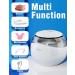 Portable Ultrasonic U-V Cleaner - 4 Modes, 50kHz Ultra Sonic for Dental Appliances & Jewelry - Home & Travel Use - Buy Online on GoSupps.com