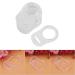 10-Part Silicone Pacifier Holder Clip Adapter | Soft Toy Rescue Ring & Baby Blanket Clip | Easy to Clean Safe & Durable - Clear - Buy Online on GoSupps.com
