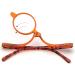 MMOWW Makeup Reading Glasses - Orange 2.5x Magnifying Makeup Glasses for Women - Buy Online on GoSupps.com