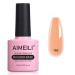 AIMEILI Gel Nail Polish 8 in 1 Builder Base Gel Sheer Color UV LED Soak Off Nail Art Manicure Pedicure Ideal for Salon Studios & Home Use Long Lasting & Easy to Apply - (162) 10ml 162 10.00 ml (Pack of 1)