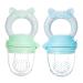 Buy Baby Food Pacifier 2 Pack | Silicone Fruit Feeder for 4+ Months - Safe & Convenient - Buy Online on GoSupps.com