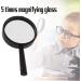 Professional Reading 5X Magnifier Hand Held Magnifying Acrylic 25mm Mini Pocket Lens Reading Full of Stars - Buy Online on GoSupps.com