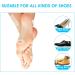 Moleskin Adhesive Pads for Feet - Blisters Prevention Padding - 110 Pieces in 11 Shapes - Buy Online on GoSupps.com