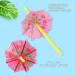 Ducahye 150 Pcs Umbrella Straws Colourful Disposable Bendable Drinking Straws for Beach Theme Parties Bar Decoration - Buy Online on GoSupps.com