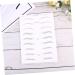 Mikinona 2 Pairs Stickers Realistic Waterproof Imitation Eyebrows Cosmetic Modify The Lazy Woman 1 count (Pack of 1) Black 003 - Buy Online on GoSupps.com