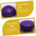 JECOMPRIS 2ST Durian Ball Tool - Neck & Trigger Point Massage Device for Muscle Relaxation | Outdoor & Yoga Equipment | PVC Violet - Buy Online on GoSupps.com