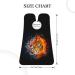 Buy Tiger In Fire Water Beard Bib - Non Stick Grooming Cloth Hair Catcher & Trimming Apron | Perfect Gifts for Men - Buy Online on GoSupps.com