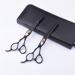 Left Handed Hair Cutting Scissors Comb 7 inch Set Professional Hairdressing Scissors Stainless Steel Barber Salon Cutting Scissor and Thinning Scissors