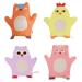 FRCOLOR 4pcs Bath Towel Bath Sponges for Shower Baby Shower Loofa Exfoliating Children Sponge Rubbing Towel Spa Towel Massage Tool Kids Showering Tool Cotton Bathroom Supplies Travel Hand