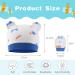 Baby Hat and Mittens Set - 4pc Newborn Caps & Gloves in Blue/Green | Aolso Infant Cotton No Scratch Mittens for 0-6 Months - Buy Online on GoSupps.com
