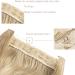 Halo Hair Extensions Invisible Secret Wire Hair Extensions One Piece 22 Inch Synthetic Hairpieces (Dark Brown) - Buy Online on GoSupps.com