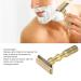 Facial Razor with Interchangeable Blades - Safety Razors & Manual Beard Cutters for Men | Double Edge Non-Slip Design - Buy Online on GoSupps.com