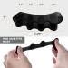 Gel Toe Spacers (2 Pair) - Bunion Corrector for Women Men - Toe Separator, Hammer Toe Straightener, Stretcher - Big Toe Separators (Black) - Buy Online on GoSupps.com