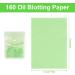 Rumyve Oil Control Mask Bamboo Blotting Paper 160 Count - Green Tea Infused for Facial Skin Care & Makeup - Buy Online on GoSupps.com