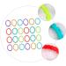 SAFIGLE 48pc Grabbing Infant Pacifier Teether Rings - Colorful Molar Toys for Boys - Buy Online on GoSupps.com