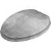 Sanilo Elongated Silent Slow Close Molded Wood Toilet Seat - Concrete Finish - Buy Online on GoSupps.com