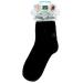 Earth Therapeutics Aloe Vera Socks Infused with Natural Aloe Vera & Vitamin E Helps Dry Feet Cracked Heels Calluses Rough Skin Dead Skin - Use with Your Favorite Lotions - Black