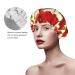 Red Poppy Printed Shower Cap - Waterproof Bath Cap for Women - One Size Fits All - Buy Online on GoSupps.com