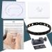 Magnetic Bracelet for Women - 3500 Gauss Strong Joint Support - Health Gift for Mother's Day (Black) - Buy Online on GoSupps.com