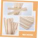 Beaupretty 300 STK Waxed Wooden Sticks & Professional Tweezers - Premium Wax Bars for Smooth Hair Removal | International Shipping - Buy Online on GoSupps.com