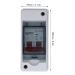 Buy 2P Photovoltaic System DC Miniature Circuit Breaker - IP65 Waterproof PV Disconnect Switch for Off-Grid Solar Power Systems PV Array & RV Solar - Buy Online on GoSupps.com