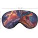 Dinosaur Thunder Sleep Mask - Funny Blindfold Eye Cover for Men & Women | Adjustable Light Blocking Strap - Buy Online on GoSupps.com