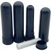 500Pcs Blank Nasal Inhaler Sticks Blank Aroma Nasal Inhalers Compatible with DIY Essential Oil Cotton Wicks Black Pleasant63