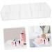 Garneck Storage Drawers 3pcs Cosmetic Storage Box Drawer Makeup Holder Household Cosmetics Organizer Blush Lipstick Transparentx3pcs 25x8.5x4.8cmx3pcs - Buy Online on GoSupps.com