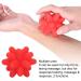 Depth Tissue Silicone Massage Ball - Muscle Relaxation Pain Relief & Improved Blood Circulation | Portable Multi-Functional Acupuncture Ball (Red) - Buy Online on GoSupps.com