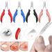 PSGS Spiral Spring Cuticle Trimmer Nippers Cleaner Nail Gap Remover Dead Skin Rescue Hangnail Paronychia Manicure Tools (Color : 4) - Buy Online on GoSupps.com