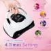 280W UV LED Nail Lamp for Fast Curing | Home & Salon Gel Polish Dryer with Sensor & Timer | Professional Nail Art Tools - Buy Online on GoSupps.com