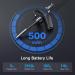 Bluetooth Headset - Wireless Headset with Microphone 90 Days Standby/110 Hours Talktime, Bluetooth Earpiece for Cell Phone/PC Tablet/Laptop Computer, Headphones for Trucker/Driver/Business - Buy Online on GoSupps.com