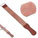 Inherited off straps made of real leather extra wide design real leather made of cowhide for sharpening razor for razor knife-brown