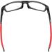 Replacement Temples Arms Legs for Oakley Crosslink Pitch Glasses - Gray Smoke - Red | International Shipping Available - Buy Online on GoSupps.com