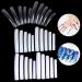 Yimart 100pcs Clear Extra Long Curve Nail Tips for French Acrylic UV Gel False Nails - Buy Online on GoSupps.com
