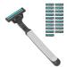 Men's Shaving Without Dead Ends Manual 20 Blades for Hair Removing for Beard