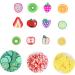 FOMIYES 7200 Pcs 12 Fruit Sliced nail Art Accessories Women Nail Art Slices Resin Nail Decoration Fruit Decor 3d Fruits Nail Decor Scrapbook Embellishments Novelty Applique Flowers - Buy Online on GoSupps.com