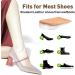 Abnaok Heel Lift - 4 Layer Gel Shoe Inserts for Women | Adjustable Orthopedic Heel Lifts for Pain & Leg Length Discrepancy | 2 Pairs Wedge Inserts - Buy Online on GoSupps.com