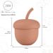 Zaank Silicone Sippy Cup with Straw | Toddler Transition Training Cup | BPA Free & Shatterproof | Dishwasher Safe | 6oz (Rusty-Beige 2) - Buy Online on GoSupps.com
