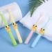 TOYANDONA 4pcs Kids Extra Toothbrush with 10000 Bristles - Cartoon Duck Micro Nano Manual Toothbrushes for Sensitive Gums - Adult and Kid Tooth Brush Set - Buy Online on GoSupps.com