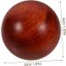 SOESFOUFU Wooden Hand Exercise Balls - 2pcs Muscle Stretch Fitness Balls (5x5cm) - Perfect for Home Workouts & Physical Therapy - Buy Online on GoSupps.com