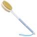 HORJOR Back Scrubber Brush Shower Brush with Long Handle Exfoliating Back Brush Wet or Dry Bath Brush for Men Women