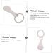TEHAUX 9 pcs Silver Front Tools Creative Useful Keyring Keychains Door Hanging Tokens Fashion Tote Meters Silverx3pcs 7.5X3X0.2cmx3pcs - Buy Online on GoSupps.com