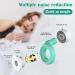 Buy Soft Silicone Ear Plugs for Sleeping - Reusable Noise Cancelling Earbuds for Focus Concerts & Swimming - 25db-30db Sound Reduction (Black One Size) - International Shipping Available - Buy Online on GoSupps.com
